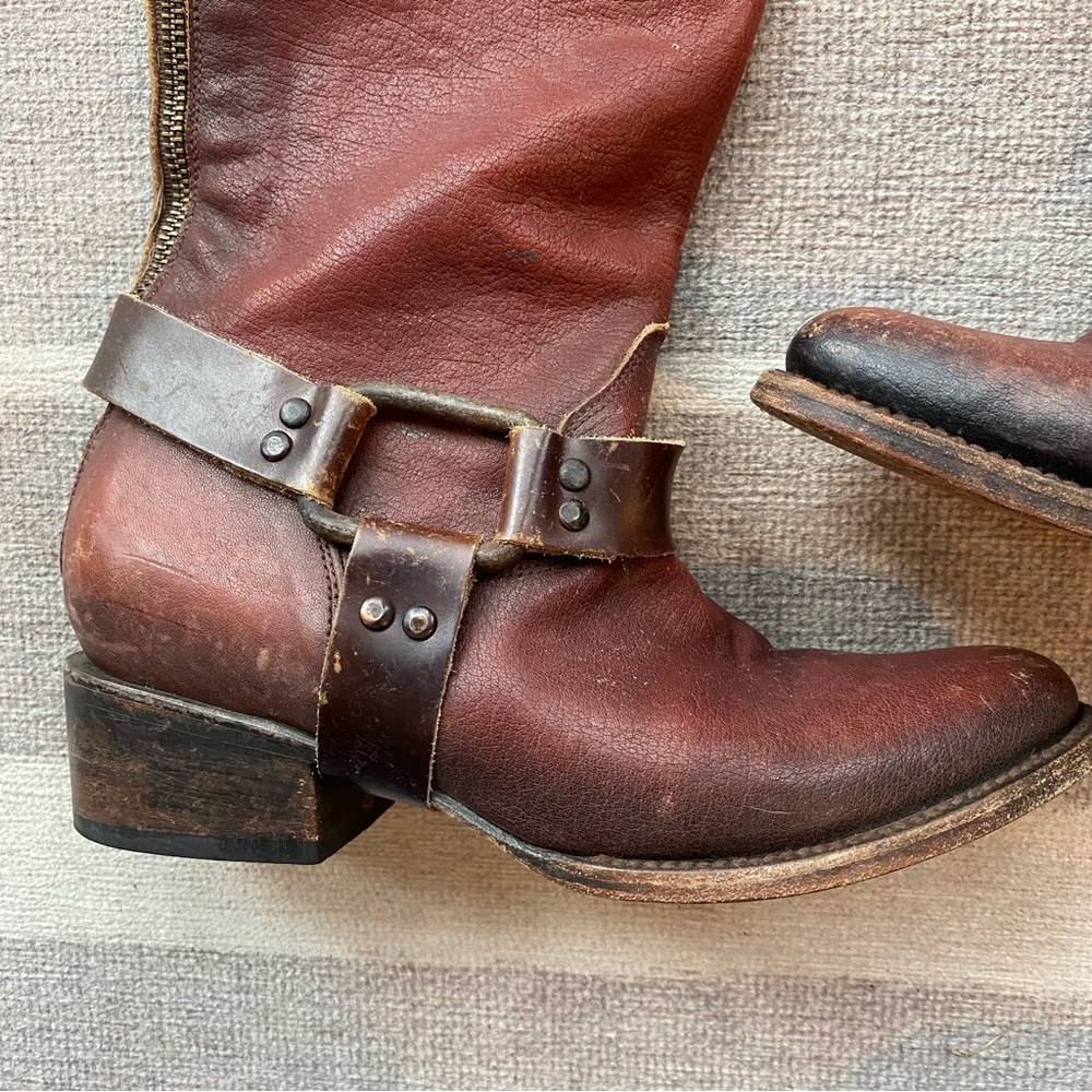 Freebird by Steven Philly Riding Boot Rust - Picture 2 of 16